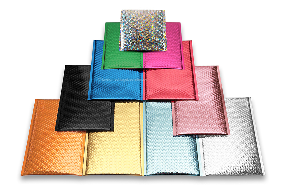 Luftpolstertaschen metallic umweltfreundlich