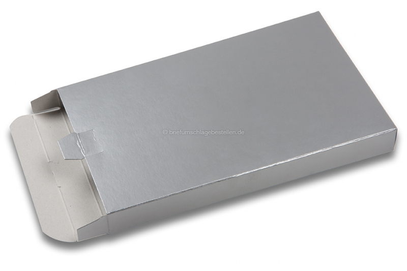 Versandkartons farbig glänzend - Silber