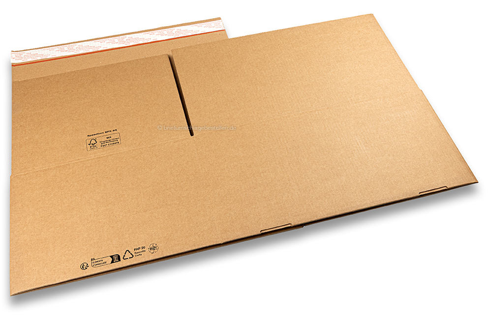 Blitzbodenkarton SpeedBox - braun, 430 x 300 x 200 mm - SPX25