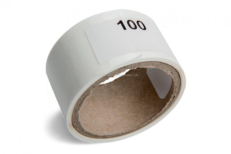 Transparente Verschlusssiegel - pro Rolle